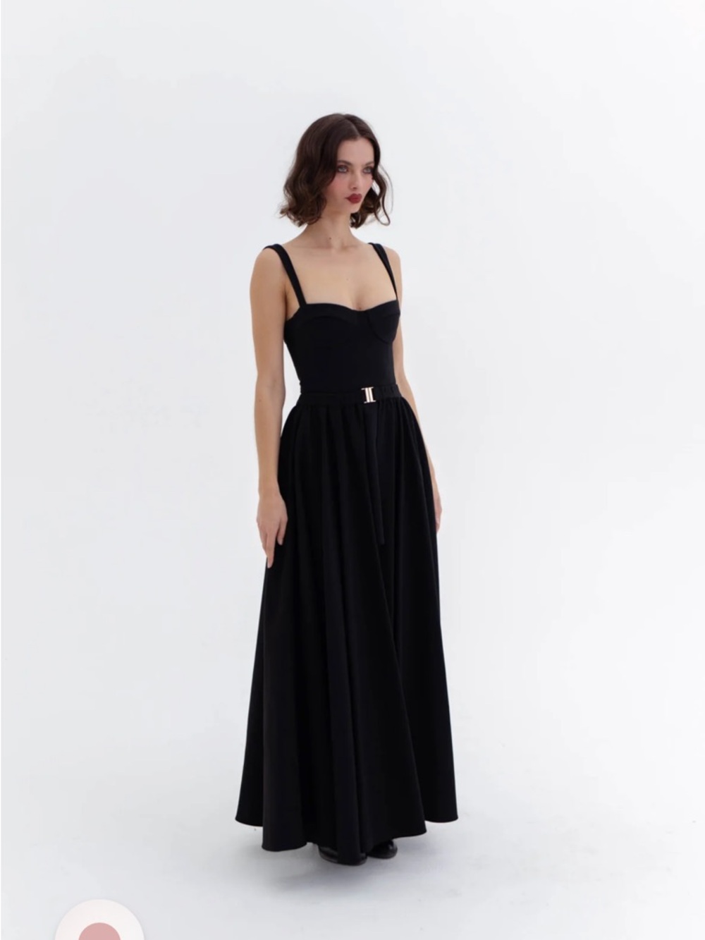 Selkie two piece black dress/ skirt - Picture 8 of 9